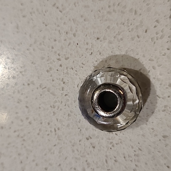 EUC Pandora snake skin pattern murano glass charm - Picture 4 of 4